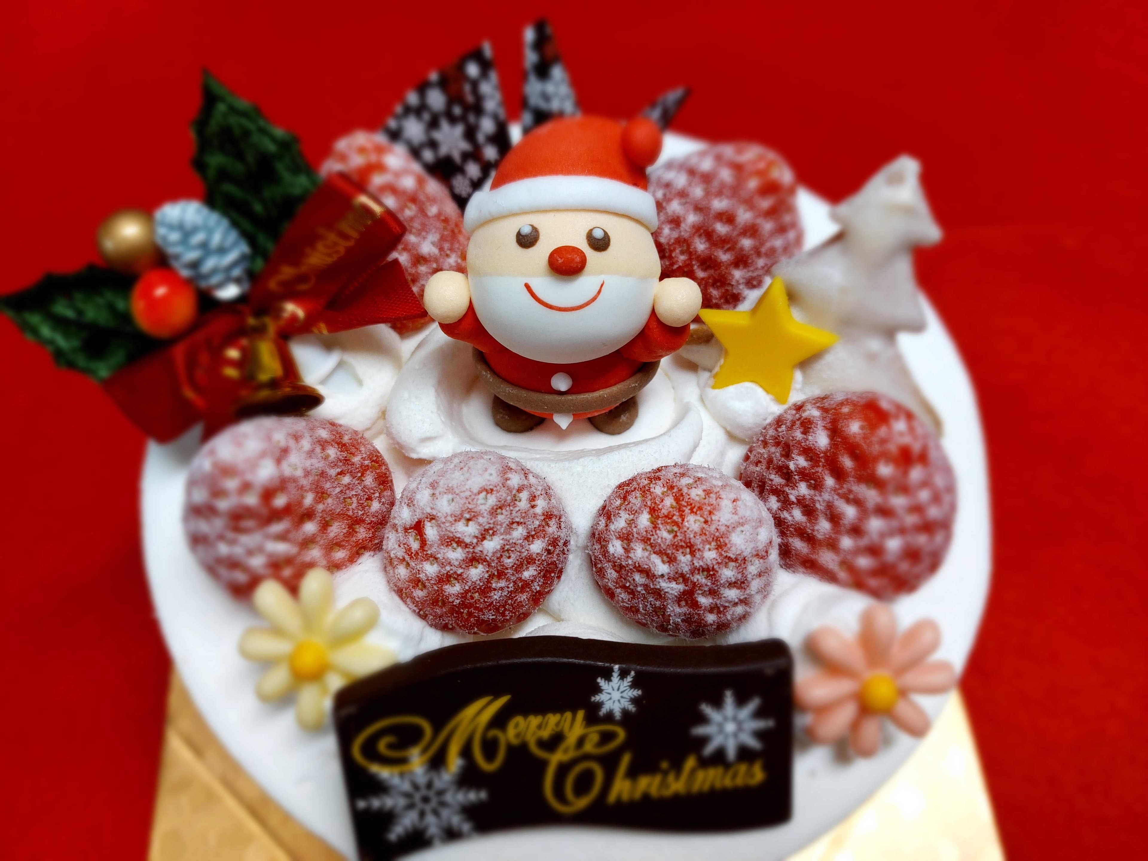 クリスマスケーキのご予約が全て終了となりました